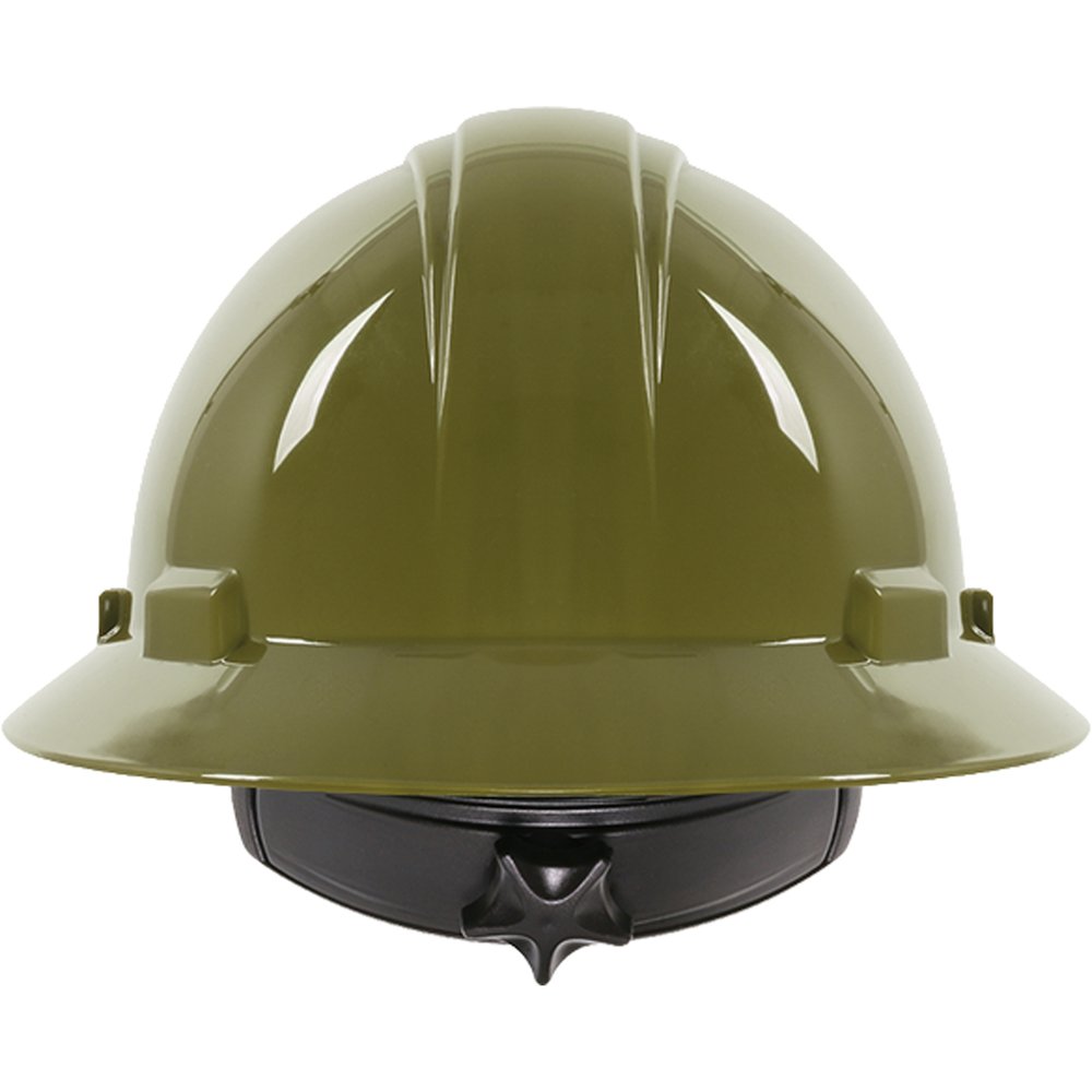 PIP T II Full Brim Hardhat 4-PT Textile Susp GLD
