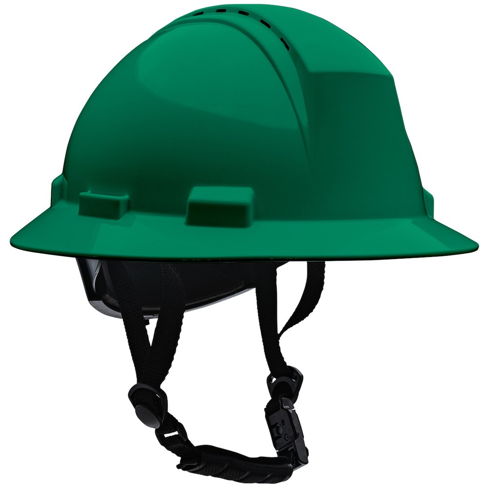 PIP Type II Fullbrim Helm Hdpe Shell Vent Mips Prot