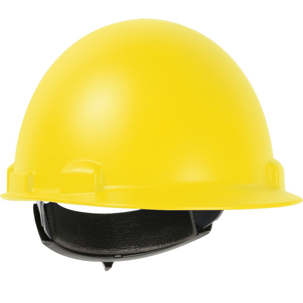 PIP Cap Smooth Hdhat NYLON/FIBER 4PT Susp YEL