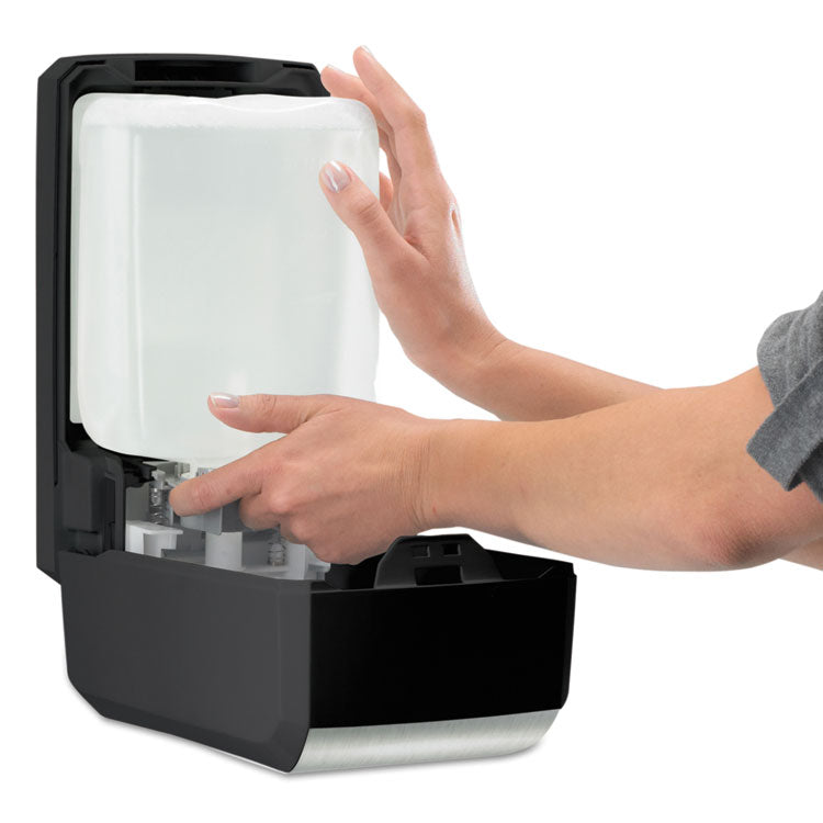 FMX-20 Soap Dispenser, 2 L, 6.5 x 4.7 x 11.7, Black/Chrome, 6/Carton