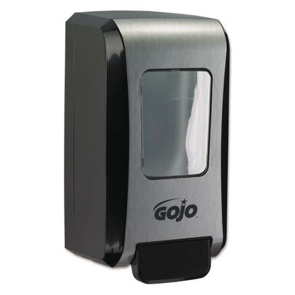 FMX-20 Soap Dispenser, 2 L, 6.5 x 4.7 x 11.7, Black/Chrome, 6/Carton
