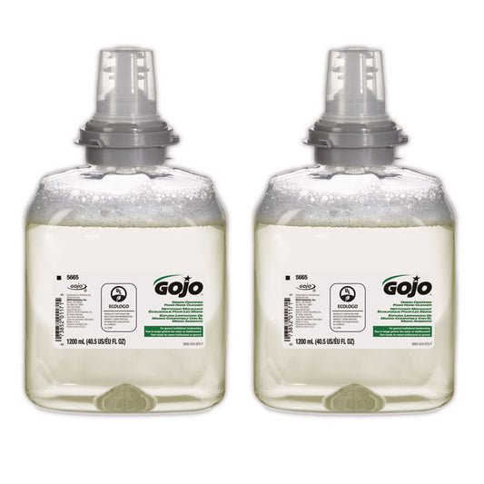 TFX Green Certified Foam Hand Cleaner Refill, Unscented, 1,200 mL, 2/Carton