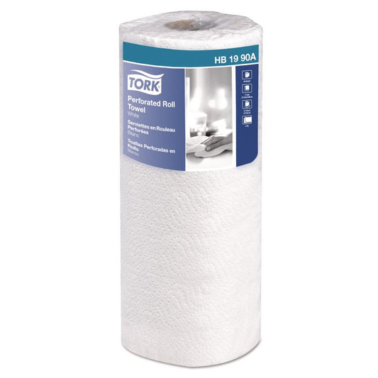 Universal Perforated Kitchen Towel Roll, 2-Ply, 11 x 9, White, 84/Roll, 30 Rolls/Carton