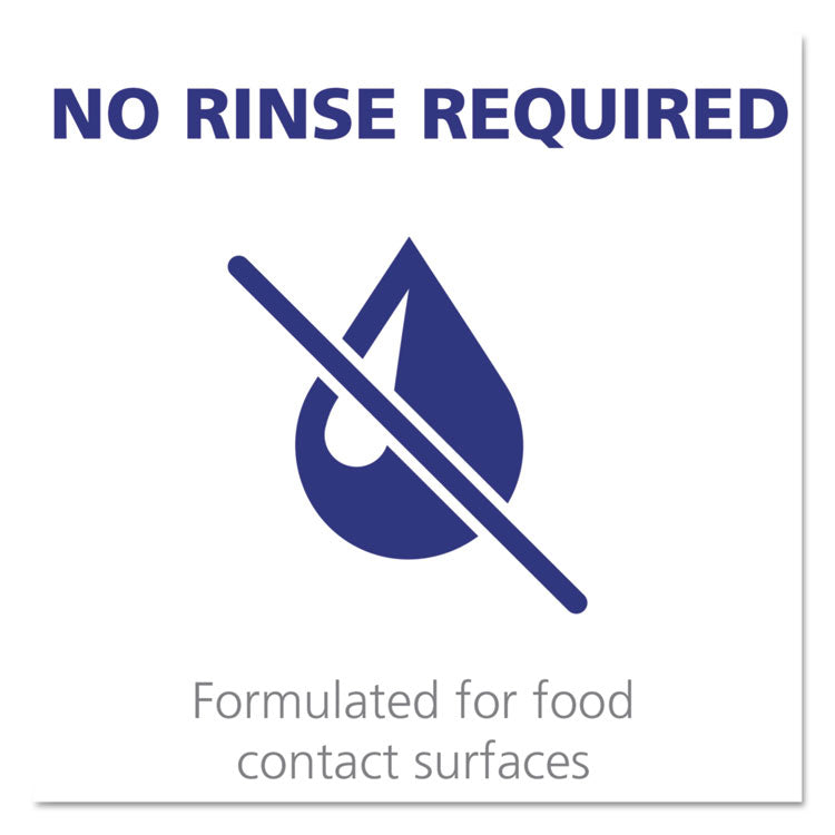 Healthcare Surface Disinfectant, Fragrance-Free, 128 oz Bottle, 4/Carton