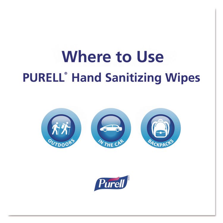 Cottony Soft Individually Wrapped Sanitizing Hand Wipes, 5 x 7, Unscented, White, 1,000/Carton