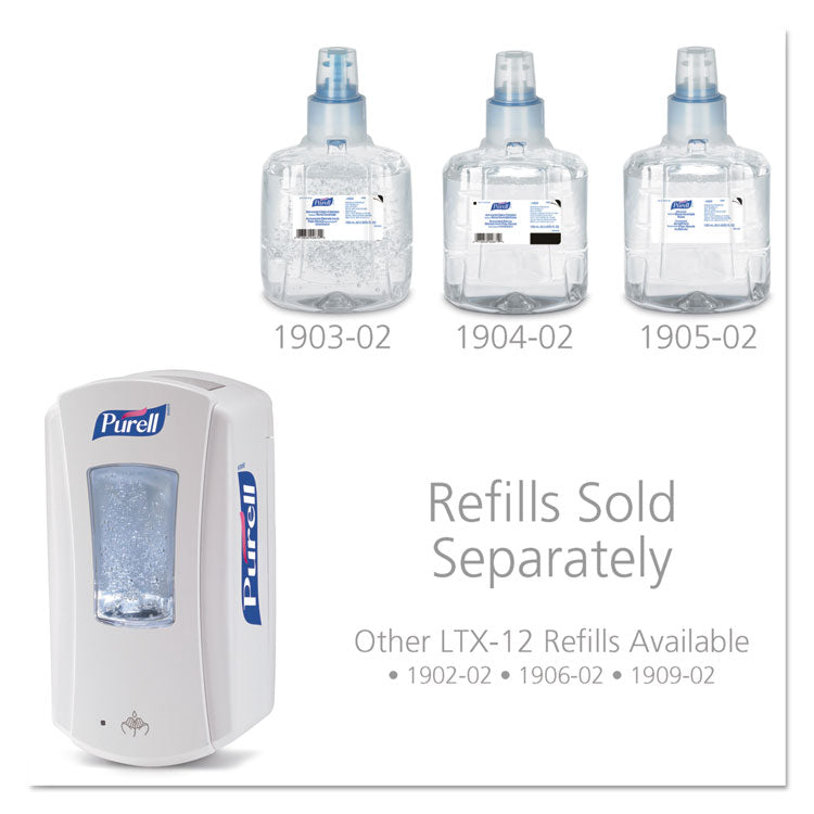 LTX-12 Touch-Free Dispenser, 1,200 mL, 5.75 x 4 x 10.5, White