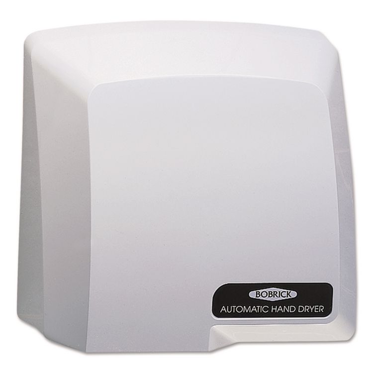 CompactDryer Automatic Hand Dryer, 115 V, 10.18 x 5.18 x 10.93, Gray