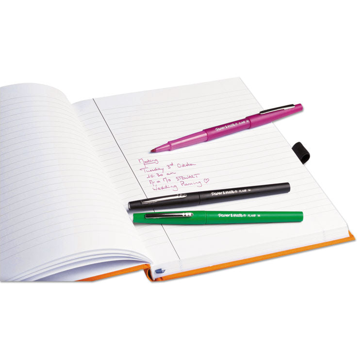 Flair Candy Pop Porous Point Pen, Stick, Medium 0.7 mm, Assorted Ink and Barrel Colors, 36/Pack