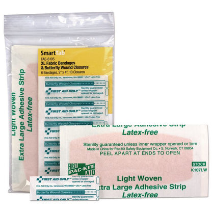 Refill for SmartCompliance General Business Cabinet, Bandages, 16/Kit