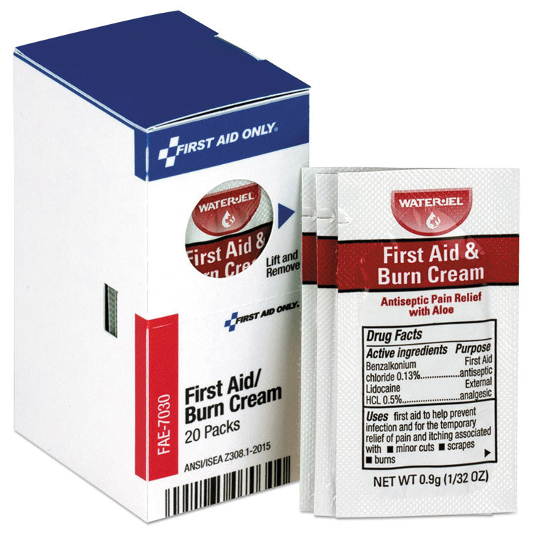 Refill for SmartCompliance General Business Cabinet, Burn Cream, 0.9 g Packets, 20/Box