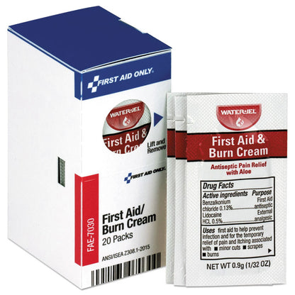 Refill for SmartCompliance General Business Cabinet, Burn Cream, 0.9 g Packets, 20/Box