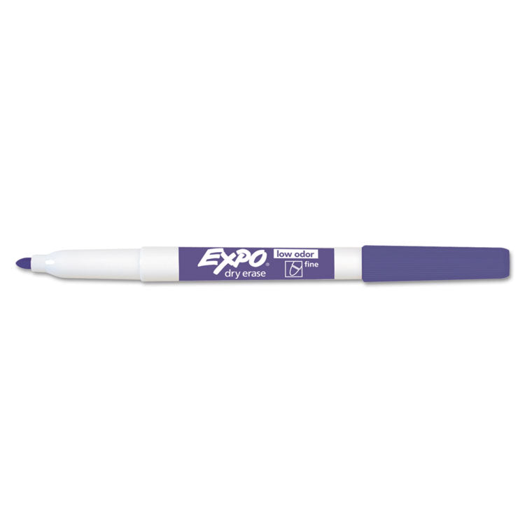 Low-Odor Dry Erase Marker Office Value Pack, Fine Bullet Tip, Assorted Colors, 36/Pack