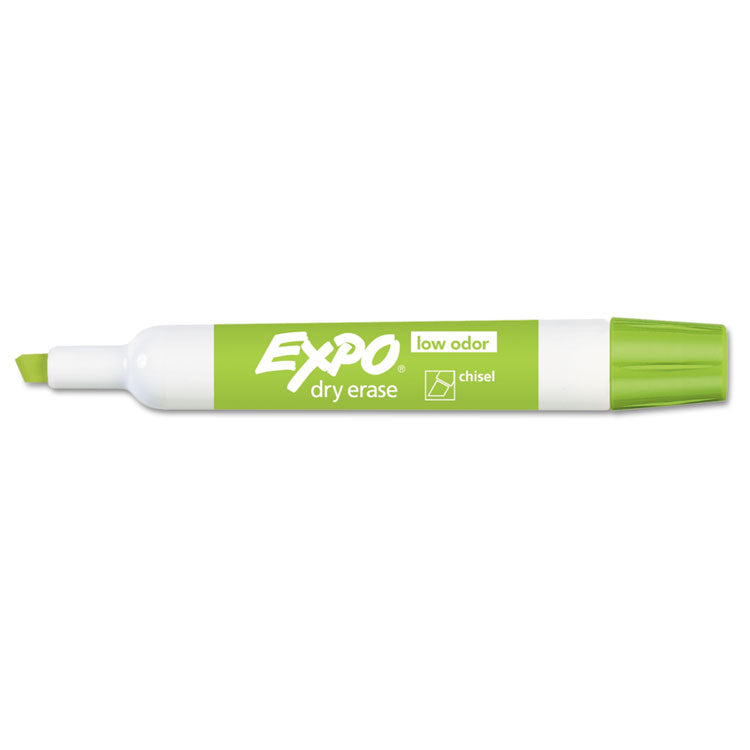 Low-Odor Dry Erase Marker Office Value Pack, Broad Chisel Tip, Assorted Colors, 192/Pack