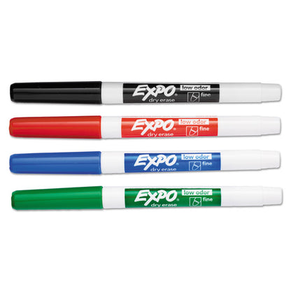 Low-Odor Dry Erase Marker Office Value Pack, Fine Bullet Tip, Assorted Colors, 36/Pack