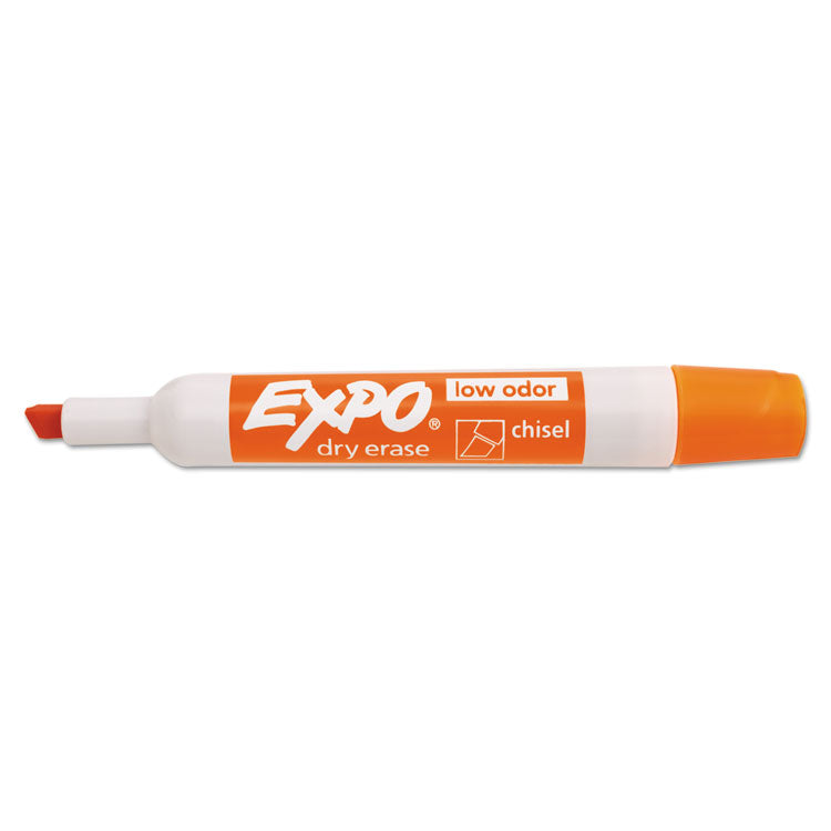 Low-Odor Dry Erase Marker Office Value Pack, Broad Chisel Tip, Assorted Colors, 192/Pack
