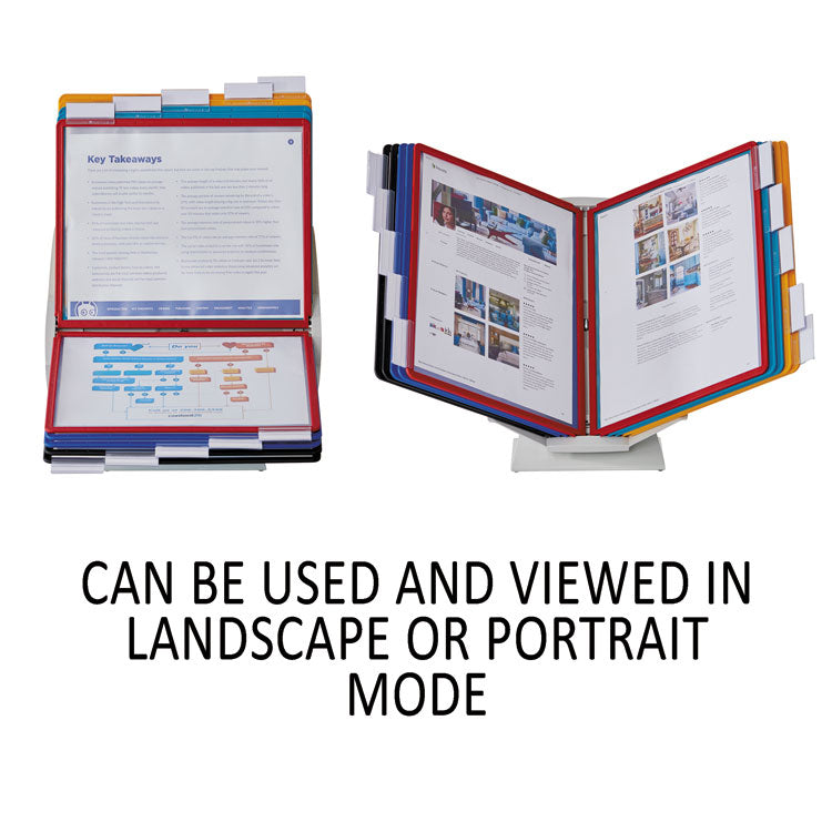 VARIO Pro Desktop Reference System, 10 Panels, Legal, Assorted Borders and Panels