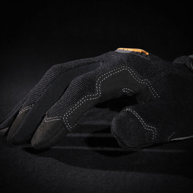 General Utility Gloves, EN388: 2132, 9" Long, Medium, Black, Pair