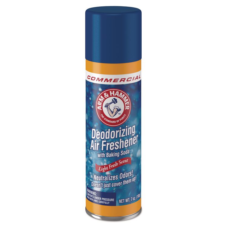 Baking Soda Air Freshener, Light Fresh, 7 oz Aerosol Spray