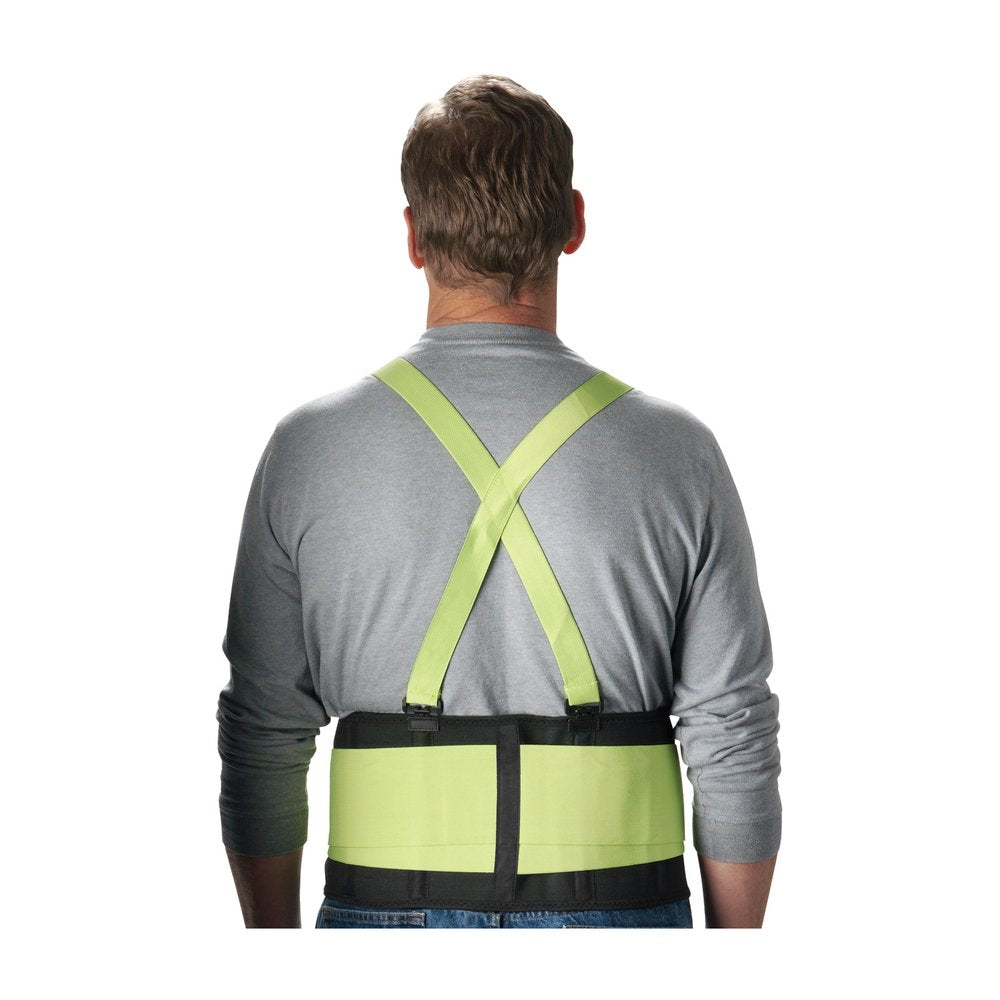 PIP High Visibility Lime Yellow Back Support Belt