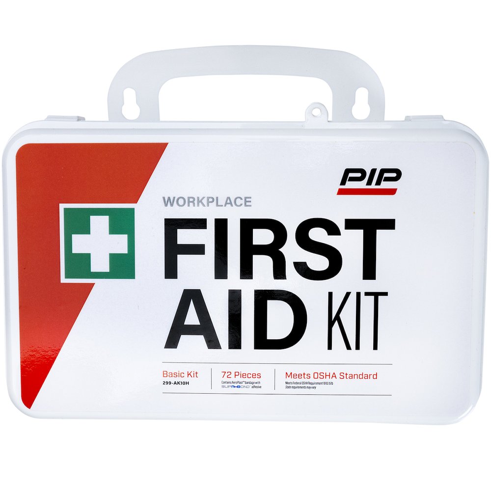 PIP OSHA Basic Personal First AID Kit - 10 Person
