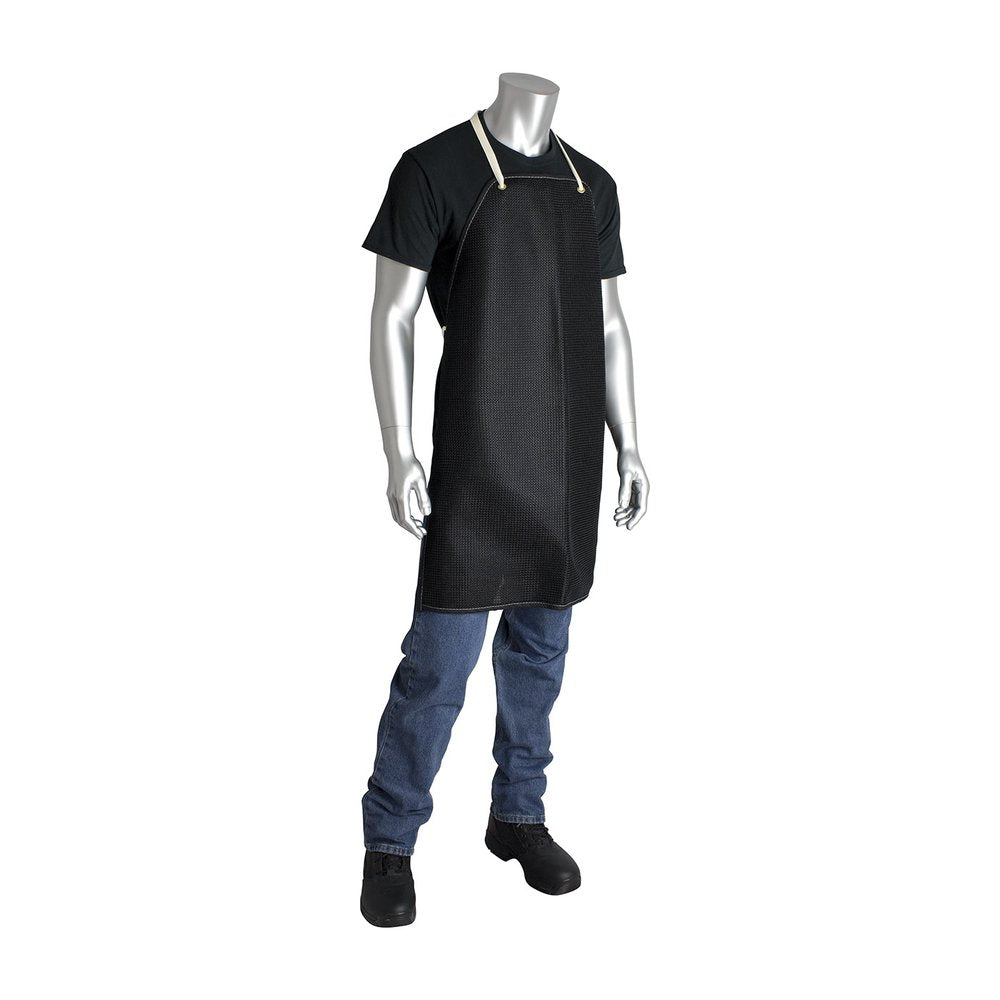 PIP Black Cane Mesh Apron