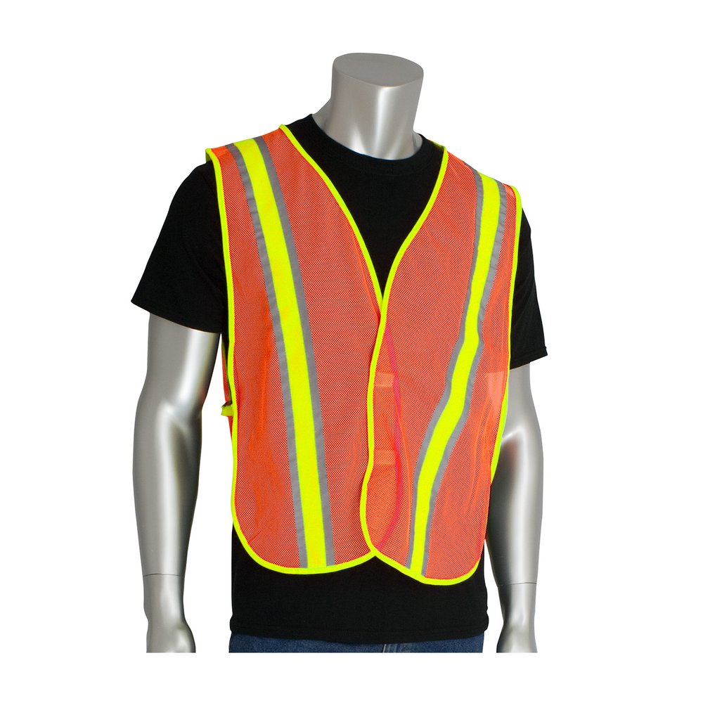 PIP Non-ansi Two-tone Mesh Safety Vest