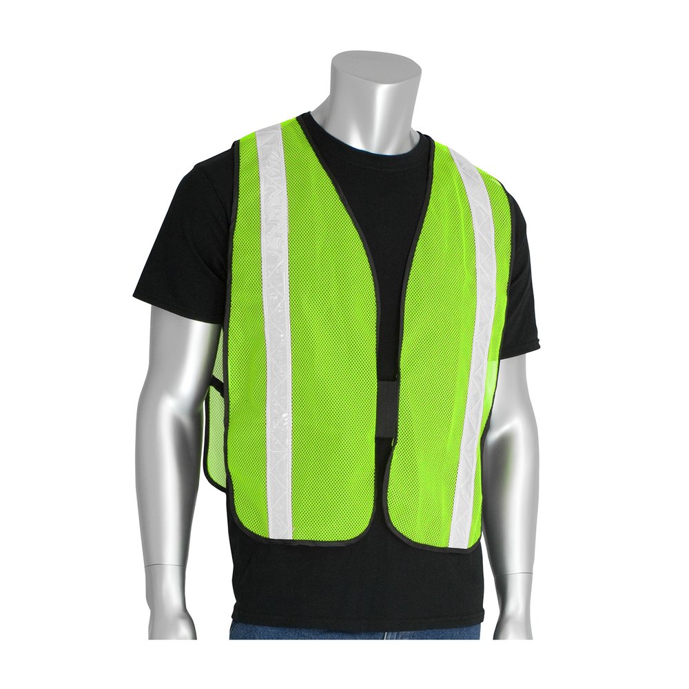 PIP Non-ansi Prismatic Tapemesh Safety Vest