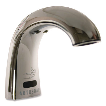 One Shot Soap Dispenser - Touch Free, Foam, 800 mL/1,600 mL, 1.9 x 5.5 x 4, Polished Chrome