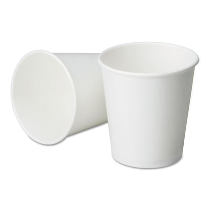 7530006414517, SKILCRAFT Hot Beverage Cups, 12 oz, Paper, White with Logo, 1,000/Box