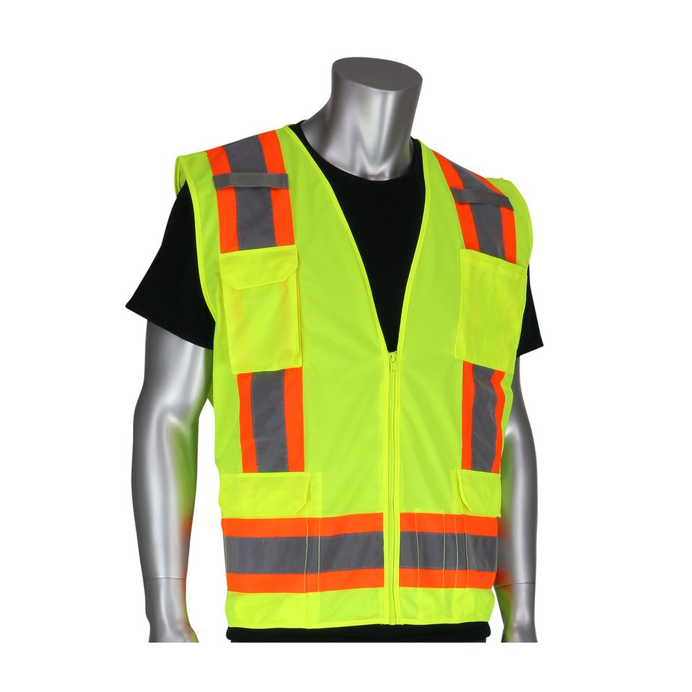 PIP ANSI TY R CL 2 2-TONE Eleven PKT Surveyors Vest