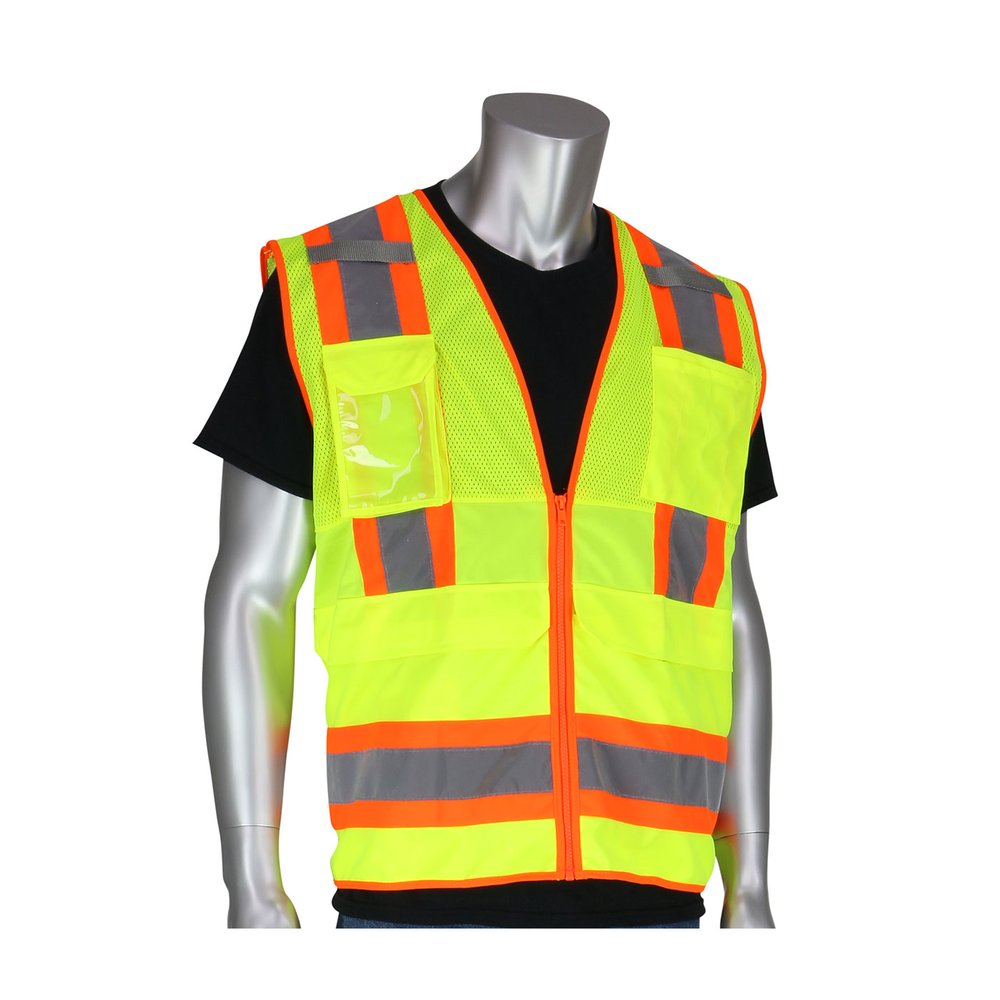 PIP Type R Class 2 2-TONE 10POCKET Surveyor TEC Vest