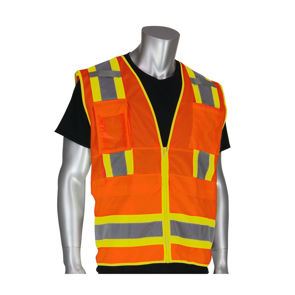 PIP Type R Class 2 2-TONE 10POCKET Surveyor TEC Vest