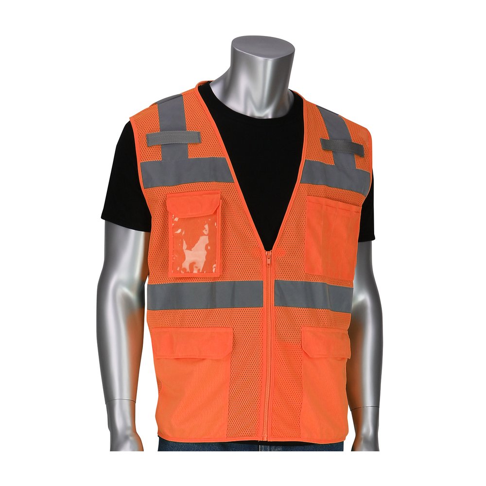 PIP ANSI Type R Class 2 Fivepocket Surveyors Vest