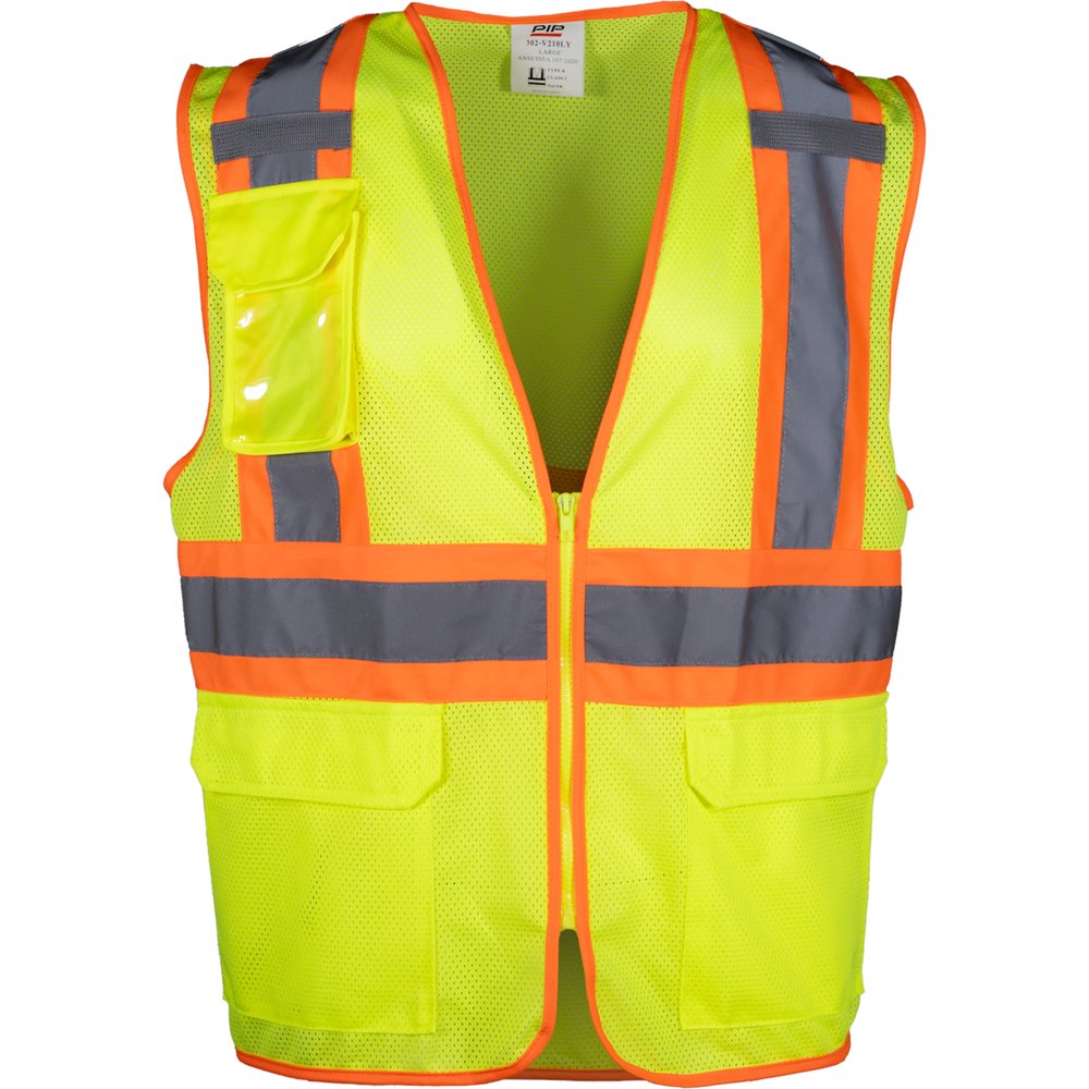 PIP ANSI Type R Class 2 Two-tone Mesh Vest