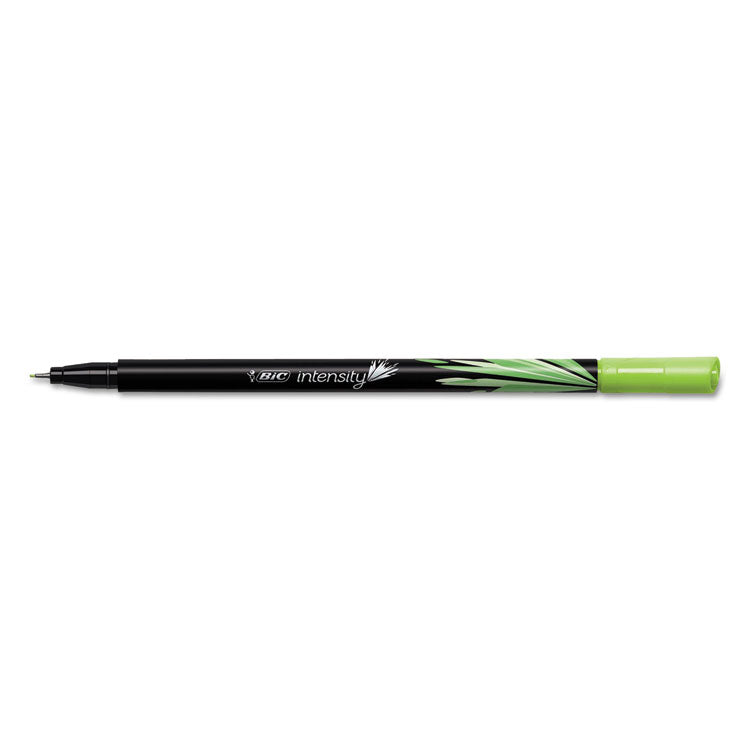 Intensity Porous Point Pen, Stick, Extra-Fine 0.4 mm, Assorted Ink and Barrel Colors, 10/Pack