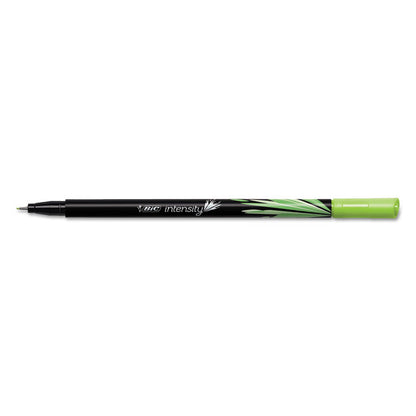 Intensity Porous Point Pen, Stick, Extra-Fine 0.4 mm, Assorted Ink and Barrel Colors, 10/Pack