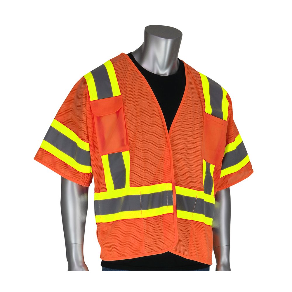 PIP ANSI Type R Class 3 Two-tone Breakaway Vest