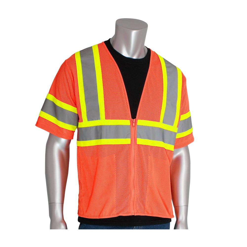PIP ANSI Type R Class 3 Value Two-tone Mesh Vest