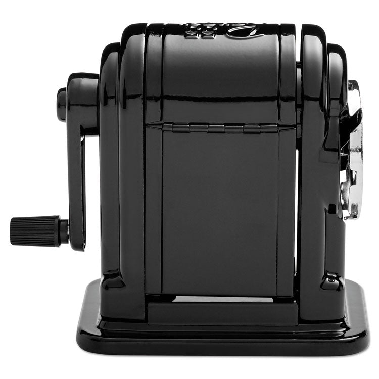 Ranger 55 Classroom Manual Pencil Sharpener, Manually-Powered, 3.25 x 6 x 5.5, Black
