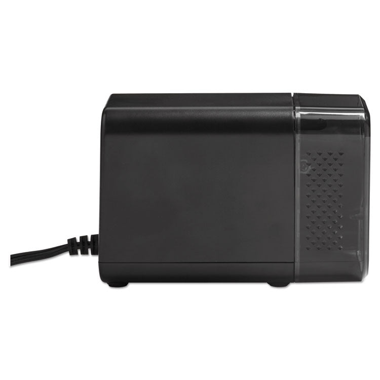 Model 1818 XLR Office Electric Pencil Sharpener, AC-Powered, 3.5 x 5.5 x 4.5, Black/Silver/Smoke