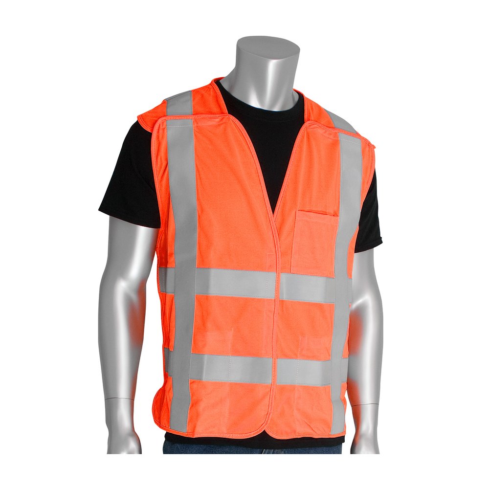 PIP Type R CL2 FR Treated Solid Breakaway Vest