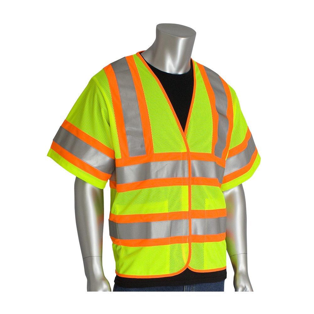 PIP Type R CL3 FR Treated 2-TONE Mesh Vest