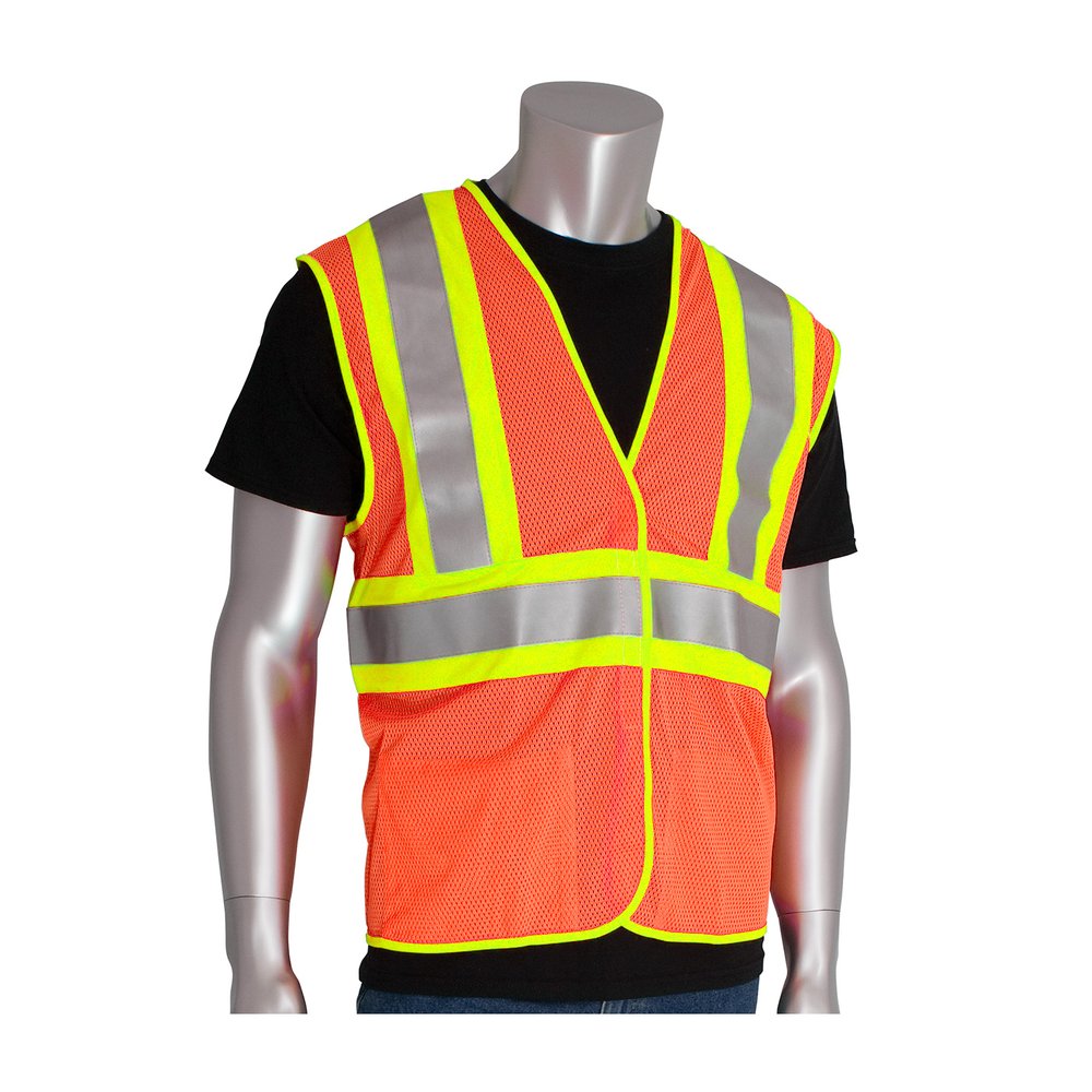 PIP Type R CL2 FR Treated 2-TONE Mesh Vest