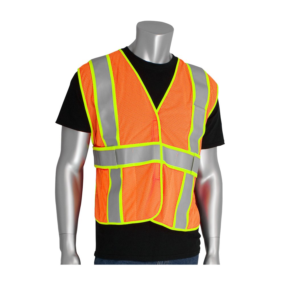 PIP T R CL2 2-TONE Expandable FR Treated Mesh Vest