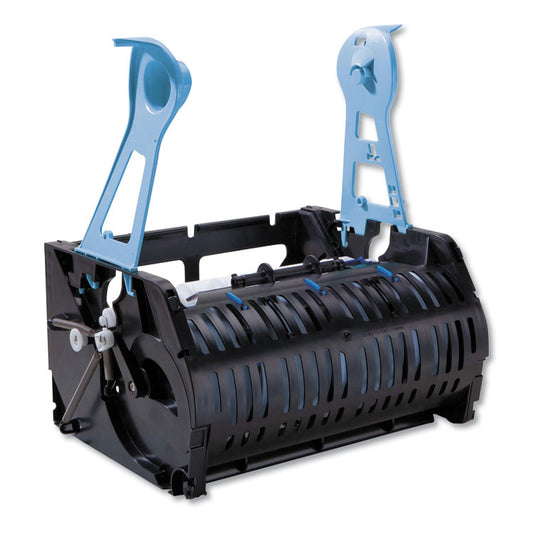 Pro Mod Manual Hard Roll Towel Dispenser Module, 9.63 x 13.38 x 8.13, Black/Blue