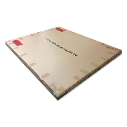 Premium Glass Chair Mat for Flat to Plush Pile Carpeted and Hard Floors, Rectangular, Polished Edges, 48" x 60", Clear