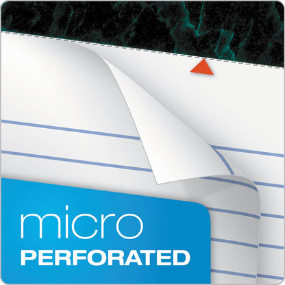 Docket Ruled Perforated Pads, Narrow Rule, (50) White 5 x 8 Sheets, 12/Pack