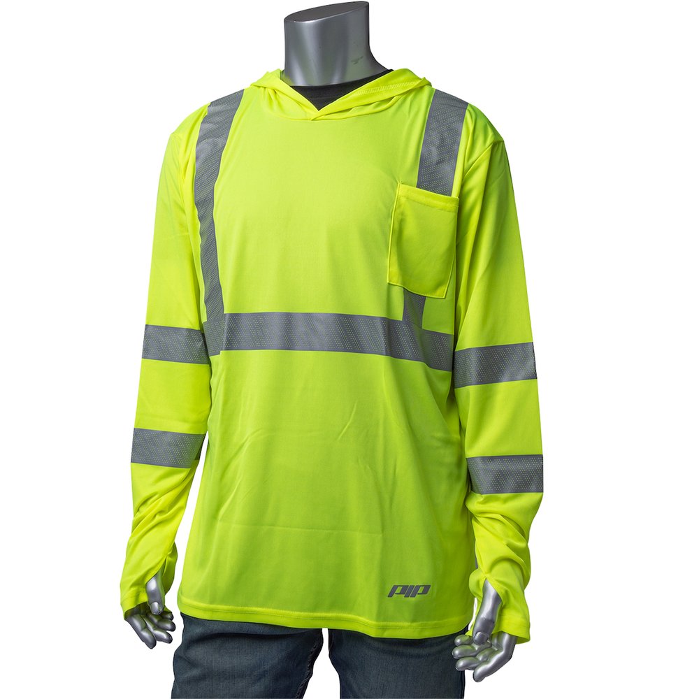PIP Type R CL3 Quick DRY Hooded L.sleeve T-shirt