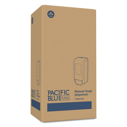 Pacific Blue Ultra Soap/Sanitizer Dispenser 1,200 mL, 5.6 x 4.4 x 11.5, Black