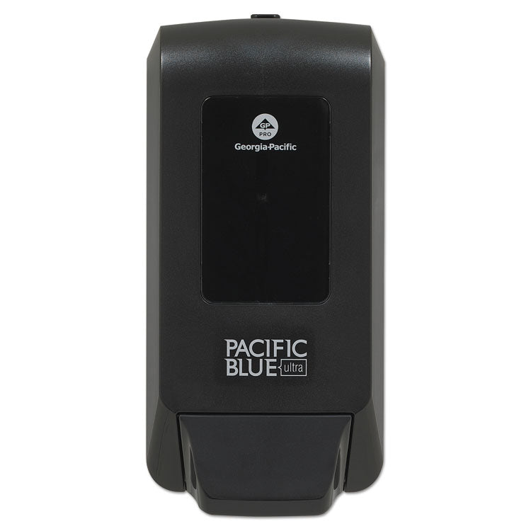 Pacific Blue Ultra Soap/Sanitizer Dispenser 1,200 mL, 5.6 x 4.4 x 11.5, Black